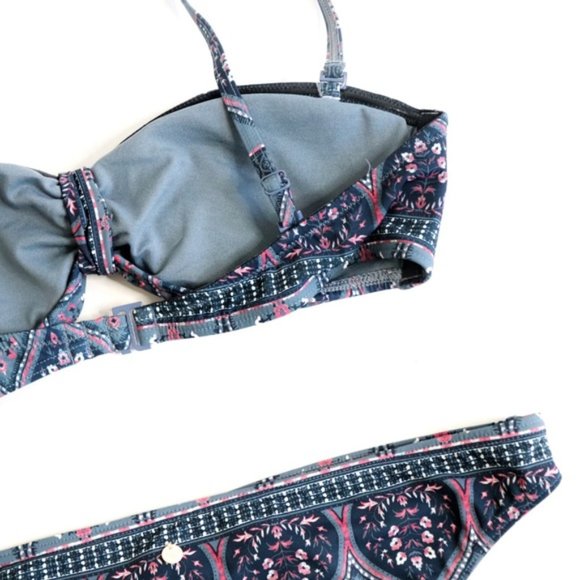 Roxy | Bandeau Tie Front Cheeky Bikini Swimsuit - Picture 6 of 9